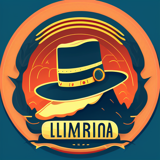 vincentdalmaso: A logo for a company in IT consulting with a sombrero. The  company is called « lima-gency ». Peruvian hat, llama
