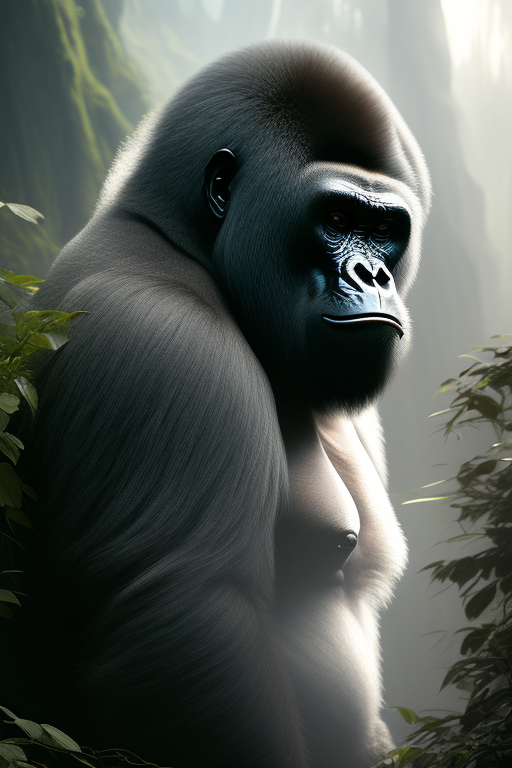 Silverback Gorilla Wallpaper