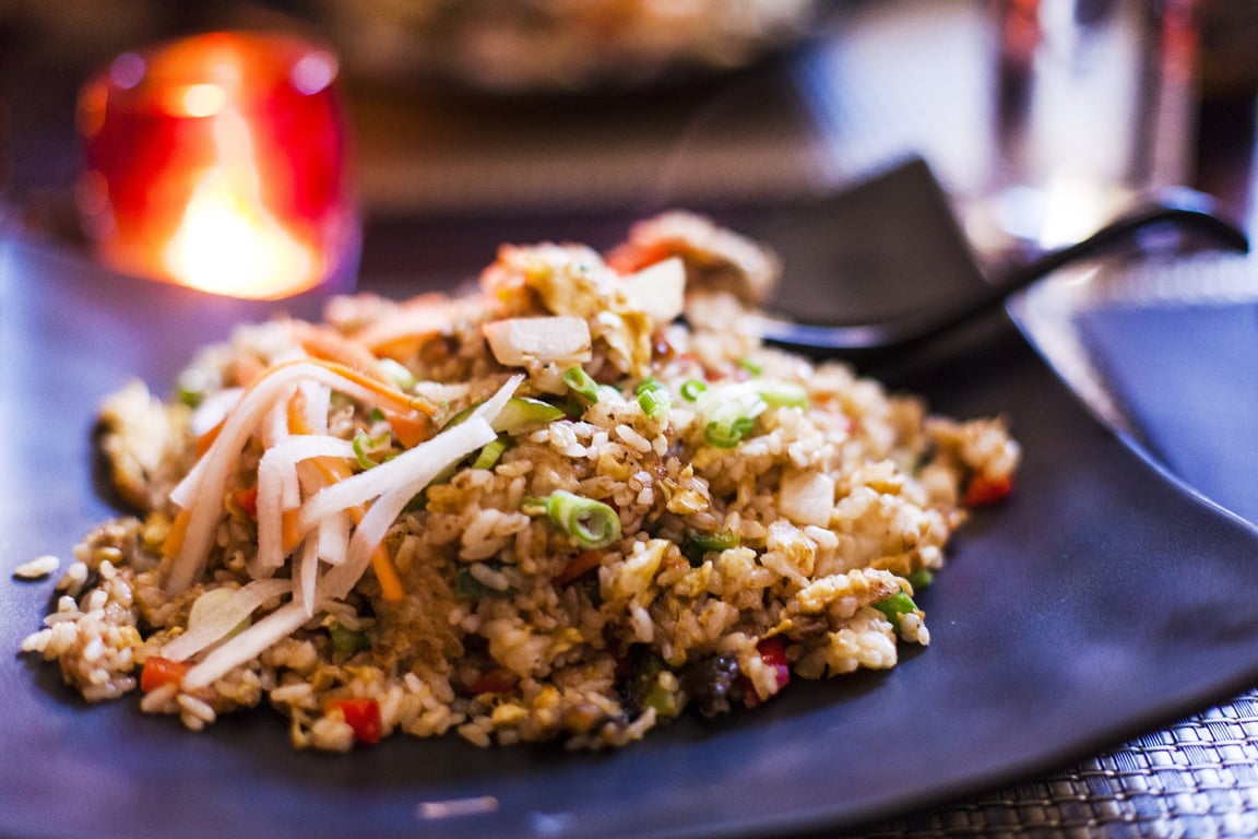 Ground Beef and Vegetable Rice Skillet