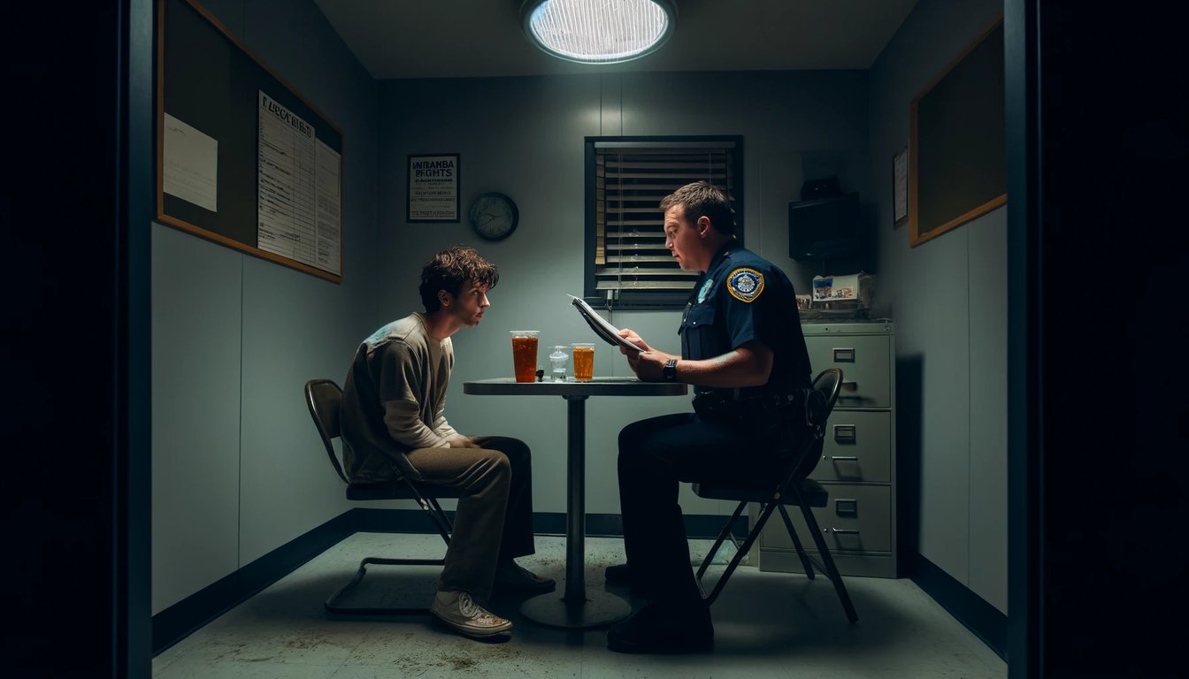 What happens if you’re drunk in the interrogation room?