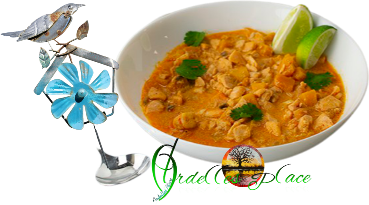 Salmon and Shrimp Coconut Curry