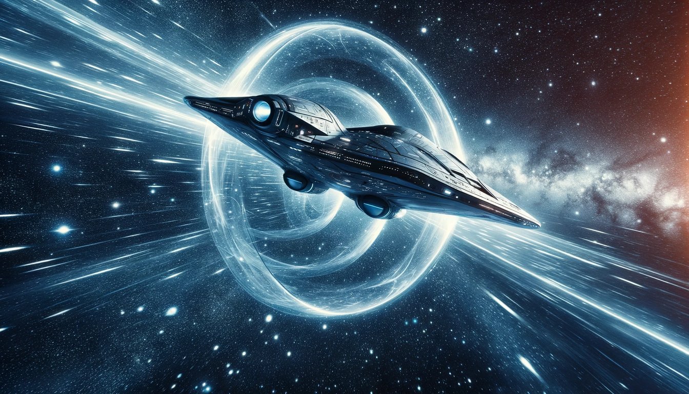 The Possibility of Faster-than-Light Warp Speed