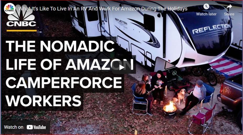 What It’s Like To Live In An RV And Work For Amazon During The Holidays
