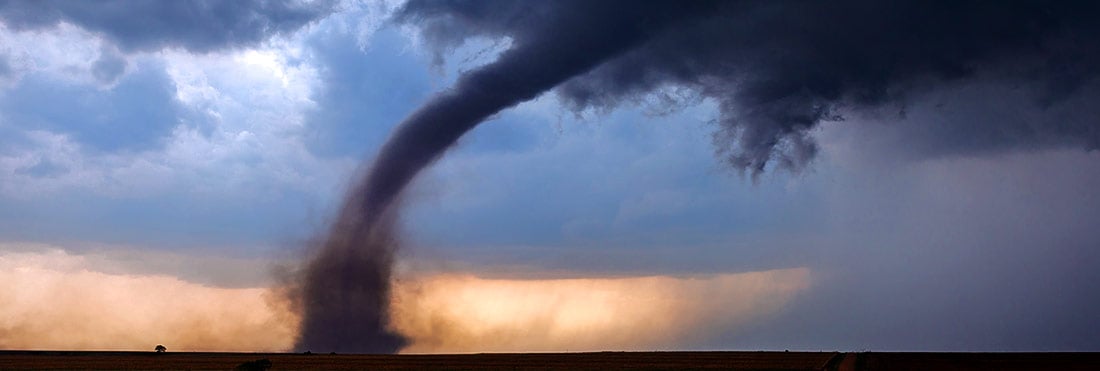 What do tornadoes look like on the inside?