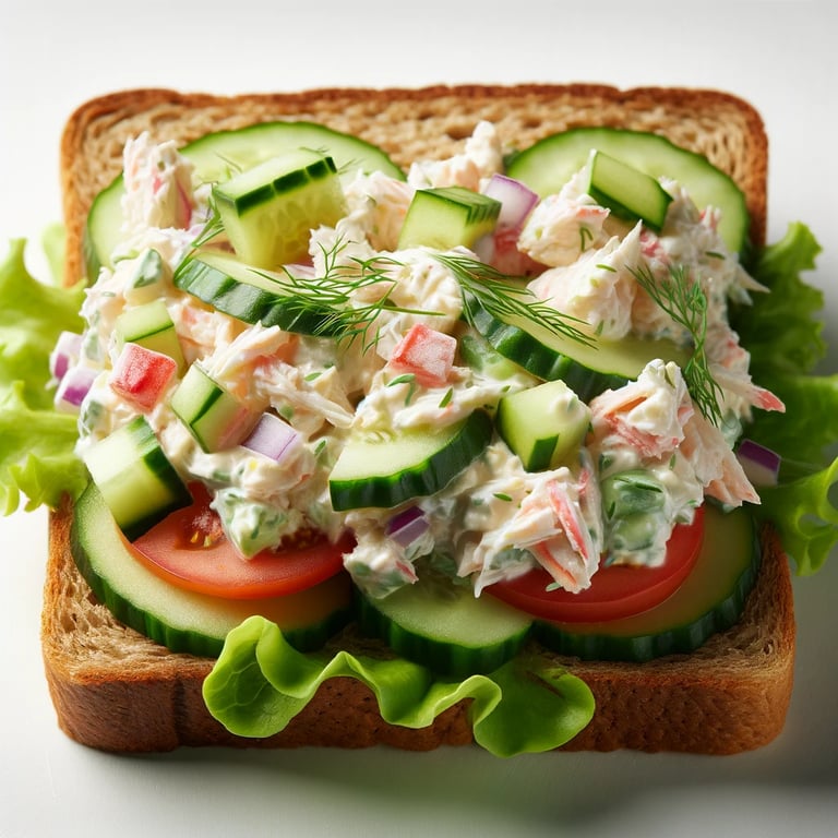 Crab Salad Sandwich