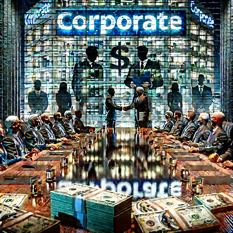 How Mega-Corporations Dominate Products Food Law and Healthcare for Profit