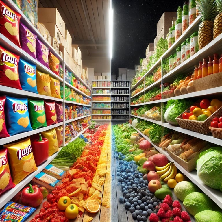 Stop Buying Junk Food and Merchandise