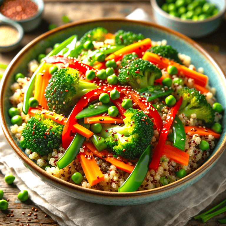 Quinoa Vegetable Stir-Fry