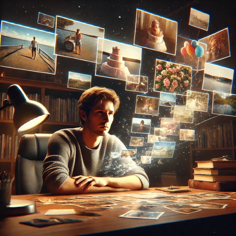 The Fragile Lens of Human Memory