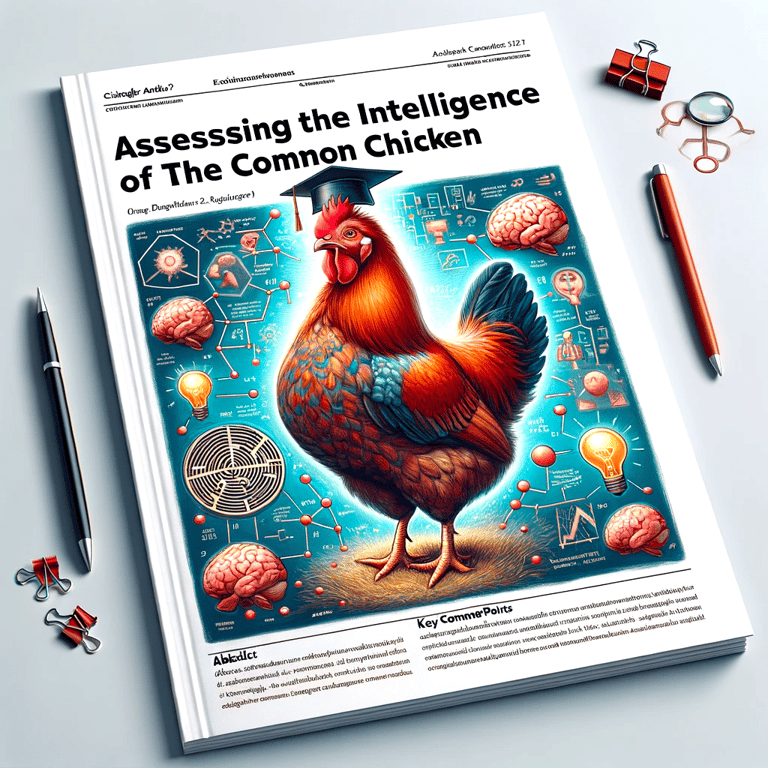 How Intelligence is the Common Chicken?