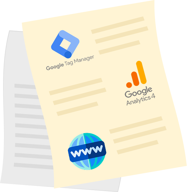 Implementation audit with Google Tag Manager and Google Analytics 4