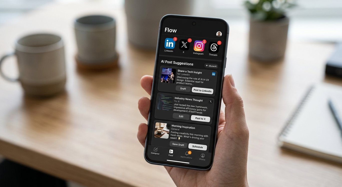Write and schedule posts for all platforms at once