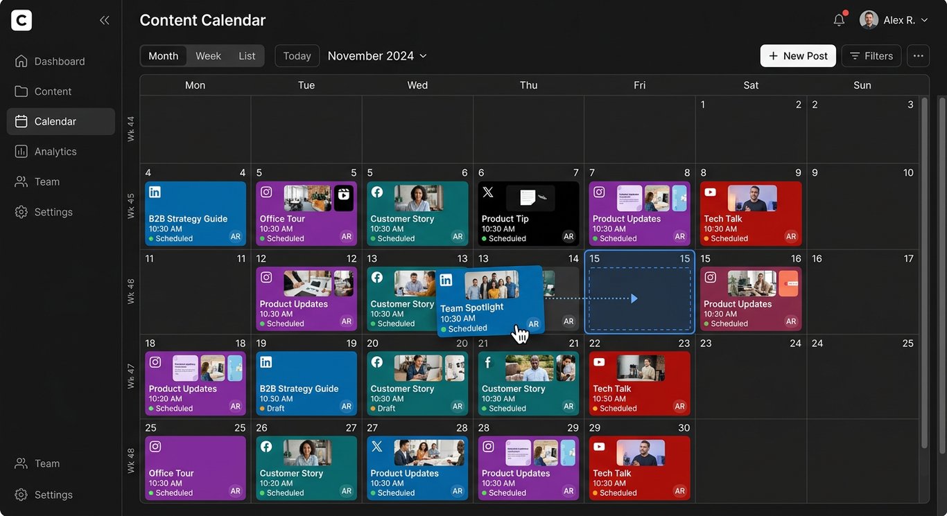 AI Content Planner: Generate a Month of Ideas Instantly