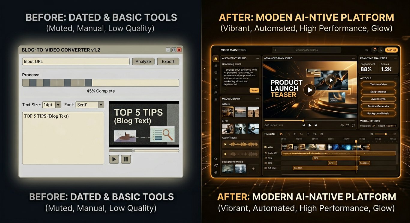 Vuela.ai vs Lumen5 feature comparison