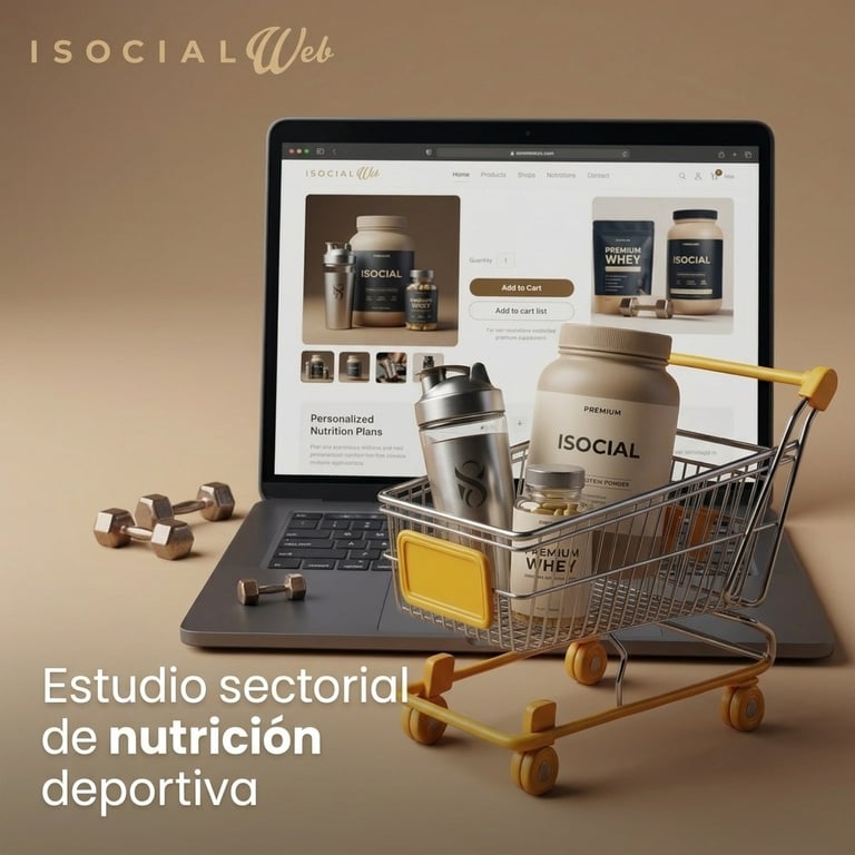 Estudio sectorial de nutrición deportiva - iSocialWeb
