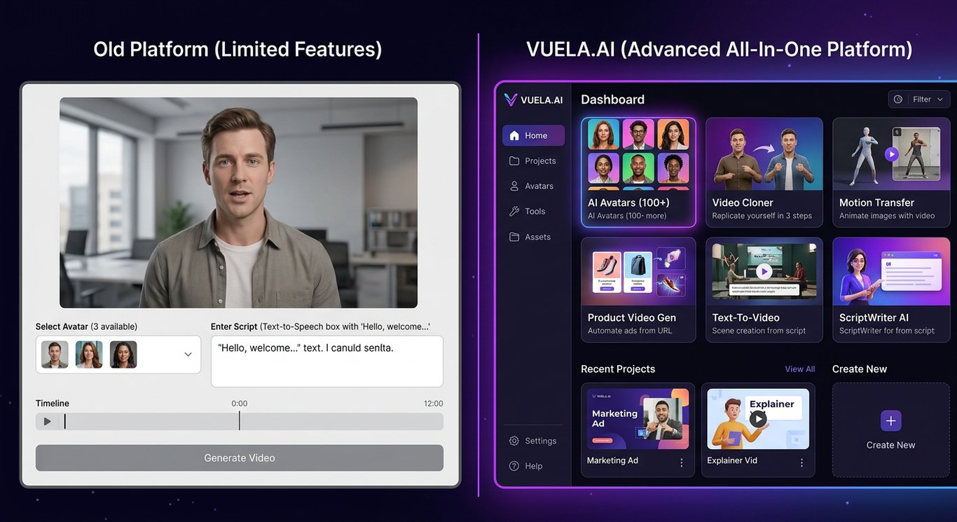 Vuela.ai vs HeyGen feature comparison