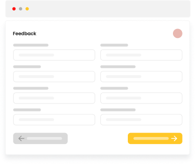 Feedback interface for quality assurance during development