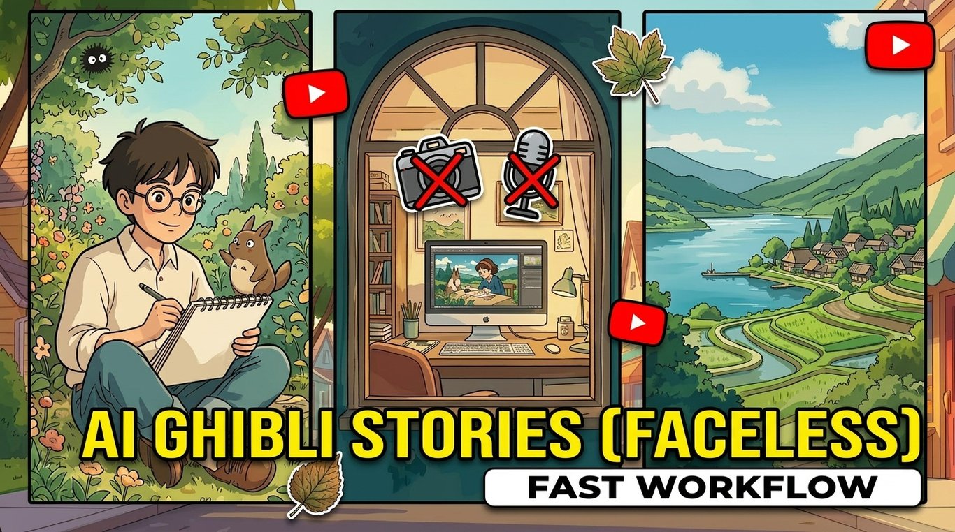 Ghibli AI: Animated stories in the Ghibli style generated with AI