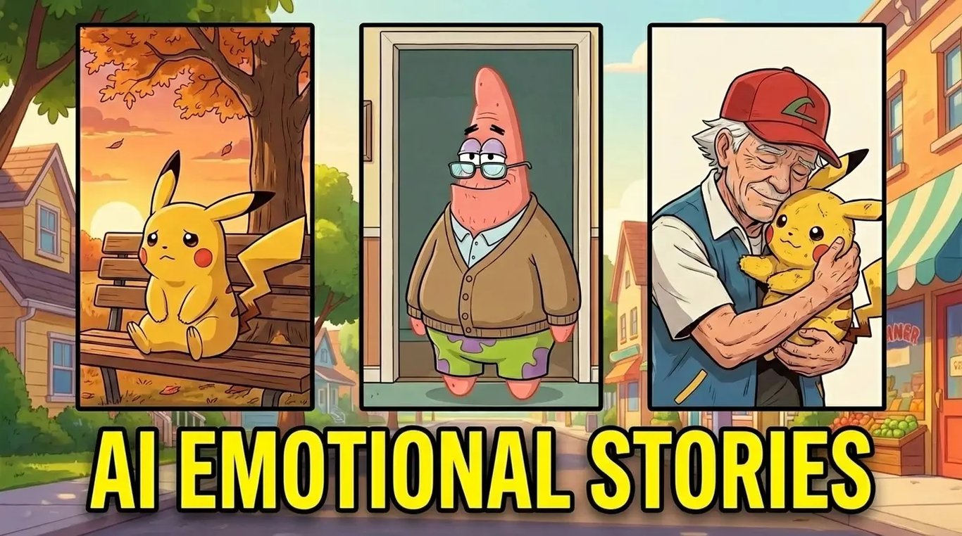 Disney Pixar AI: Emotional videos with AI-generated Pixar-style characters