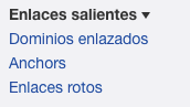 dominios salientes