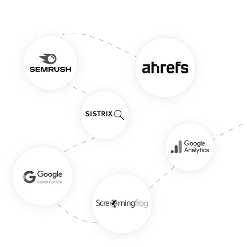 Herramientas SEO: Ahrefs, Semrush, GSC, GA4