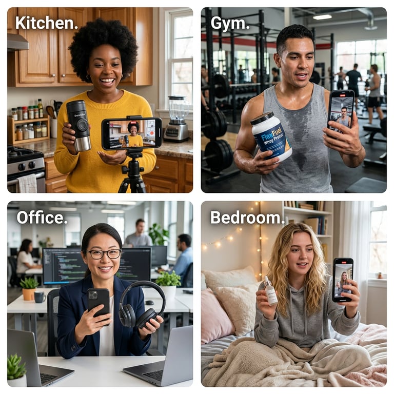 Anuncios UGC y testimonios sin contratar creadores