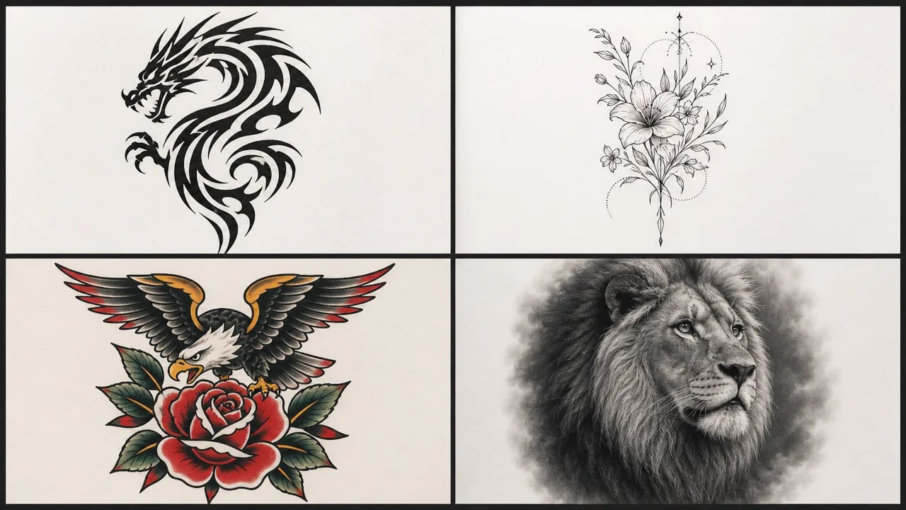 Explora todos los estilos de tatuaje en un solo lugar