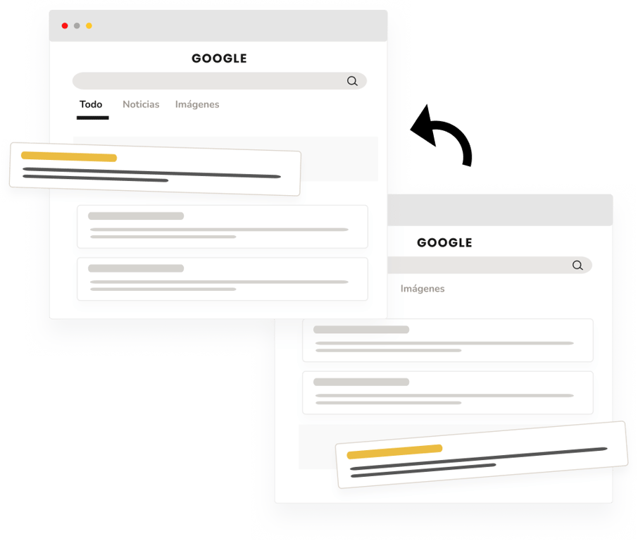 Reoptimización y re-rankeo de contenidos en SERPs de Google