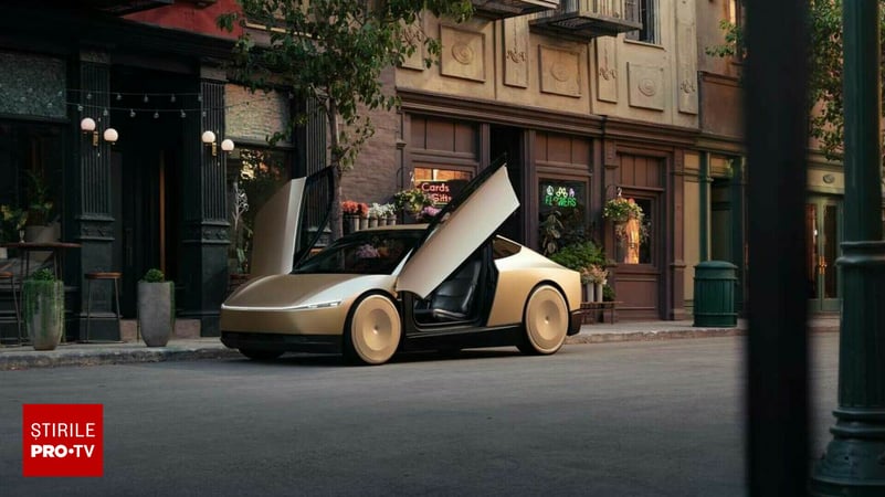 Elon Musk a prezentat Robotaxi, vehiculul autonom care se încarcă din mers. Cum arată robotul Optimus, „prietenul” oamenilor