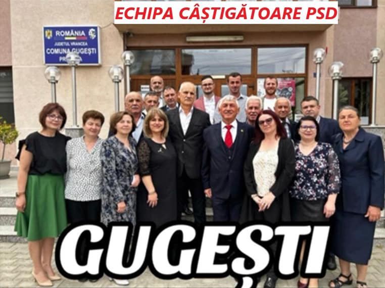 Gugești. Vasile Vatră depune astăzi jurământul pentru un nou mandat de primar