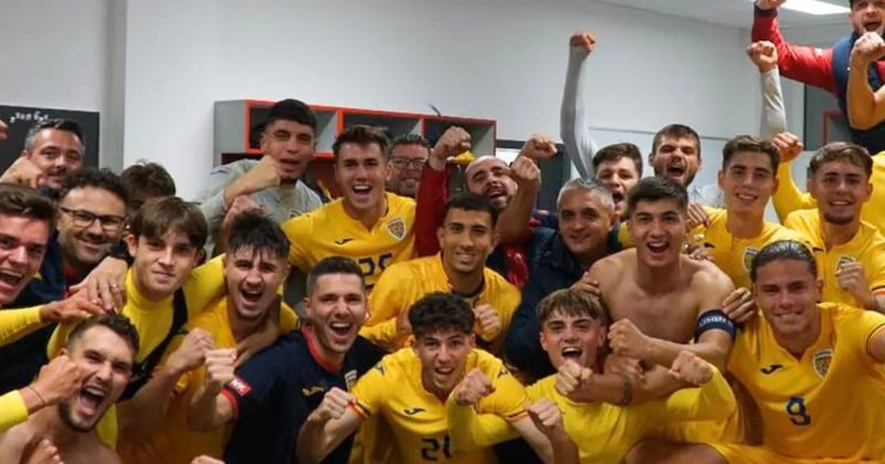 „Respectul trebuie să primeze” Cum au lăsat „tricolorii” mici vestiarul după victoria cu Cehia, din Liga Elitelor U20