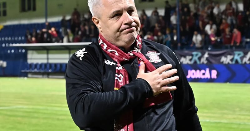 Șumudică, uluit de mesajul primit Ce i-a scris un jucător al Rapidului: „Am înghețat! E prima oară când mi se întâmplă”