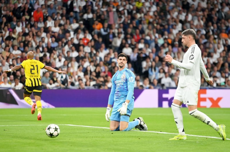 live ȘOC TOTAL pe „Bernabeu” în Real Madrid – Borussia : două goluri în 4 minute + Triplă ocazie COLOSALĂ » Istvan Kovacs conduce meciul serii
