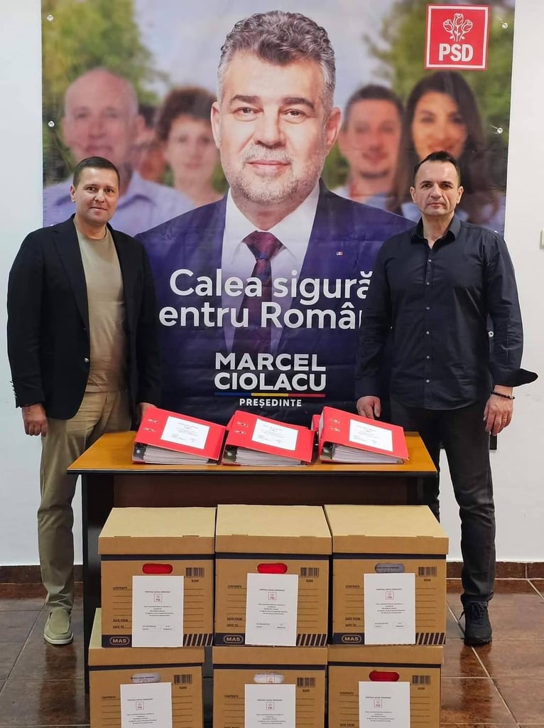 Peste 100 de mii de dâmbovițeni au semnat pentru susținerea candidaturii lui Marcel Ciolacu la președinția României