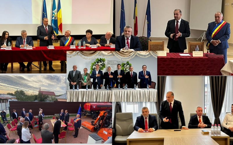 VIDEO și FOTO: Primarii din Fitionești, Gugești, Mera, Câmpineanca și Gologanu au fost învestiți