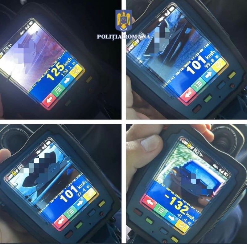 Razie a polițiștilor rutieri pe DN 71 și DN 72