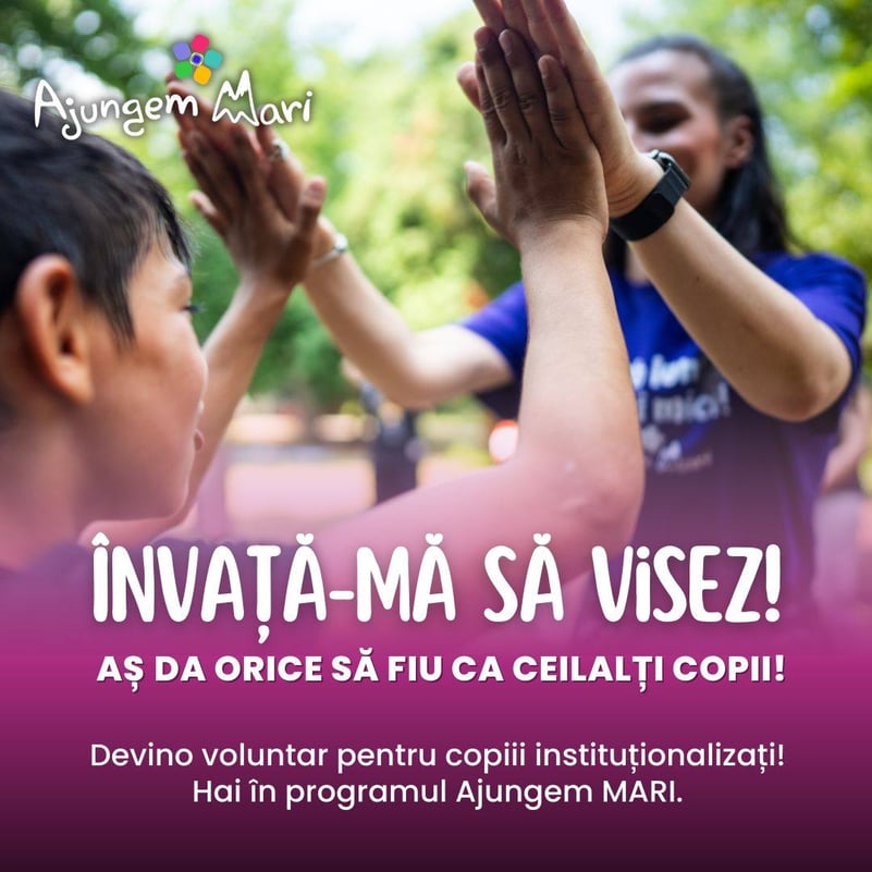 Ajungem Mari caută voluntari, în județul Dâmbovița