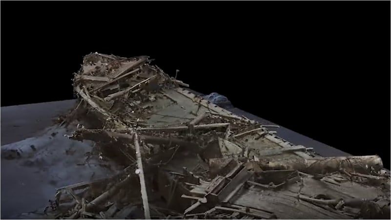 Prima reproducere 3D cu legendara navă „Endurance” a lui Ernest Shackleton. „Este ca și cum s-a scufundat ieri”