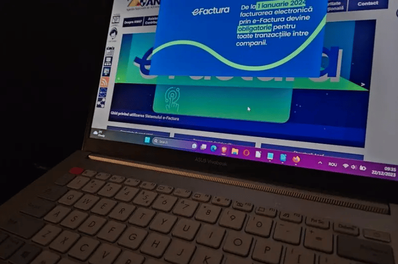 AJFP Vrancea face precizări referitoare la Registrul RO e-Factura optional