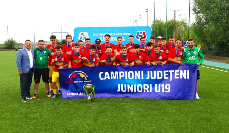 2024, un an de vis pentru juniorii U19 de la Voința Crevedia