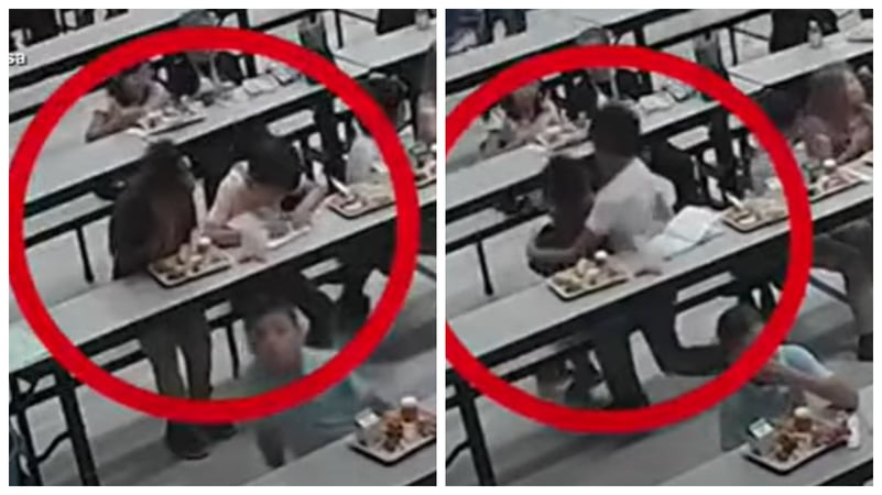 Erou la doar opt ani: Un băiat din SUA a salvat viața unui coleg cu manevra Heimlich | VIDEO