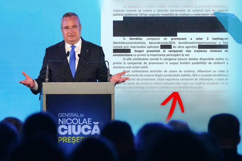 VIDEO. CSAT știa că firma se numește Kensington. Explicațiile lui Nicolae Ciucă, președintele PNL din timpul campaniei de TikTok, favorabilă lui Călin Georgescu / „Doamne ferește!” / „Nu m-am ocupat eu de plăți”