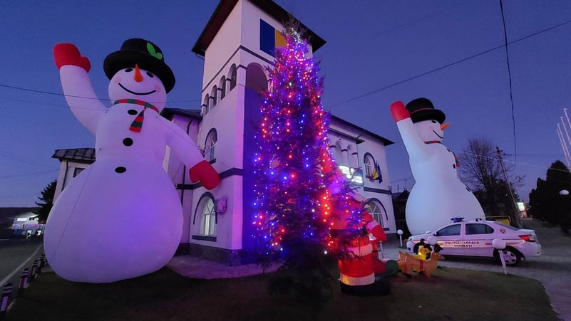 Plugușor inedit al primarul comunei Voinești, pentru locuitori