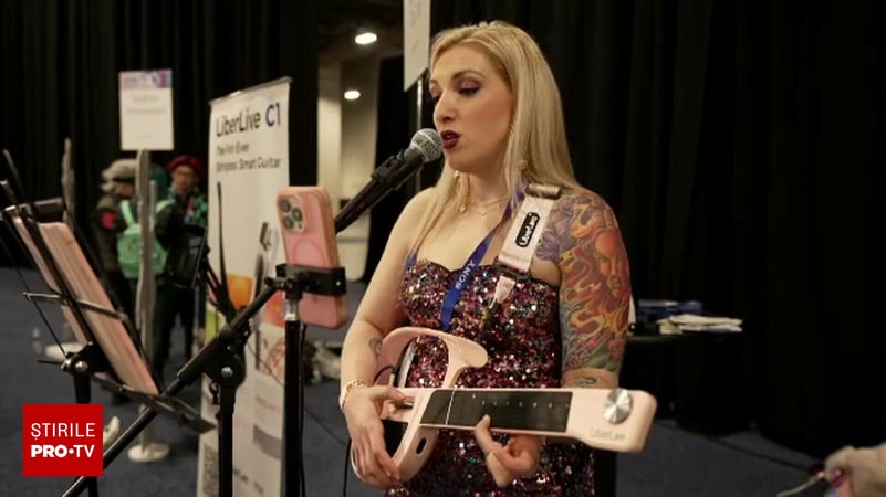 CES 2025. Înghețata care e gata în două minute și chitara smart, prezentate la cel mai mare târg de tehnologie din lume