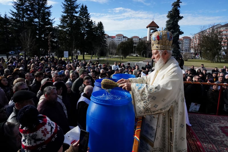 Sărbătoarea Botezului Domnului la Târgoviște