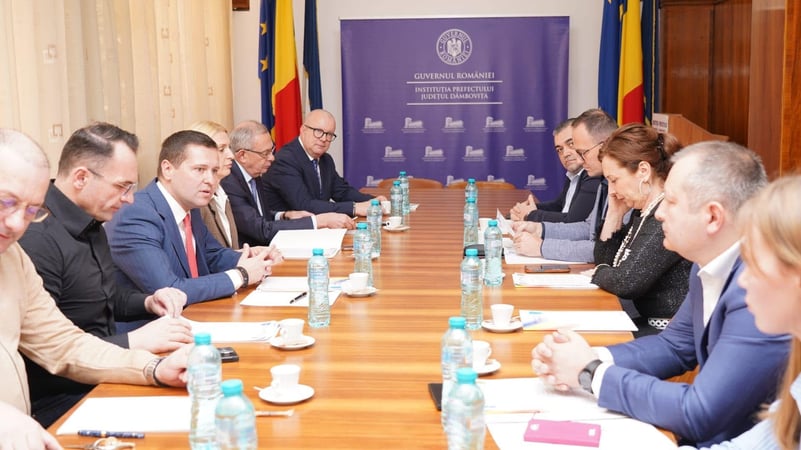 Corneliu Ștefan Mobilizează Parlamentarii Dâmbovițeni: Plan Strategic pentru Dezvoltarea Județului!