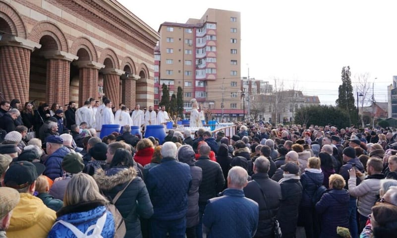 Târgoviște: Mitropolitul Nifon va săvârși slujba de Bobotează la Catedrala din centrul orașului