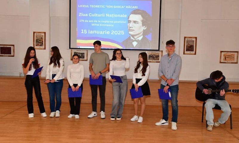 Răcari. Dor de Eminescu. 175 de ani de la nașterea „poetului nepereche”