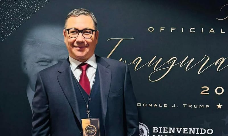 Victor Ponta participă la ceremoniile de instalare a președintelui Donald Trump la Casa Albă