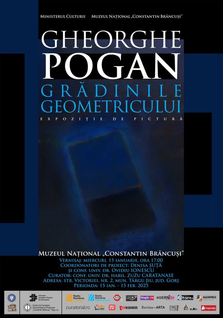Lucrări ale unui pictor apreciat, vernisate la Muzeul Național ”Constantin Brâncuși”